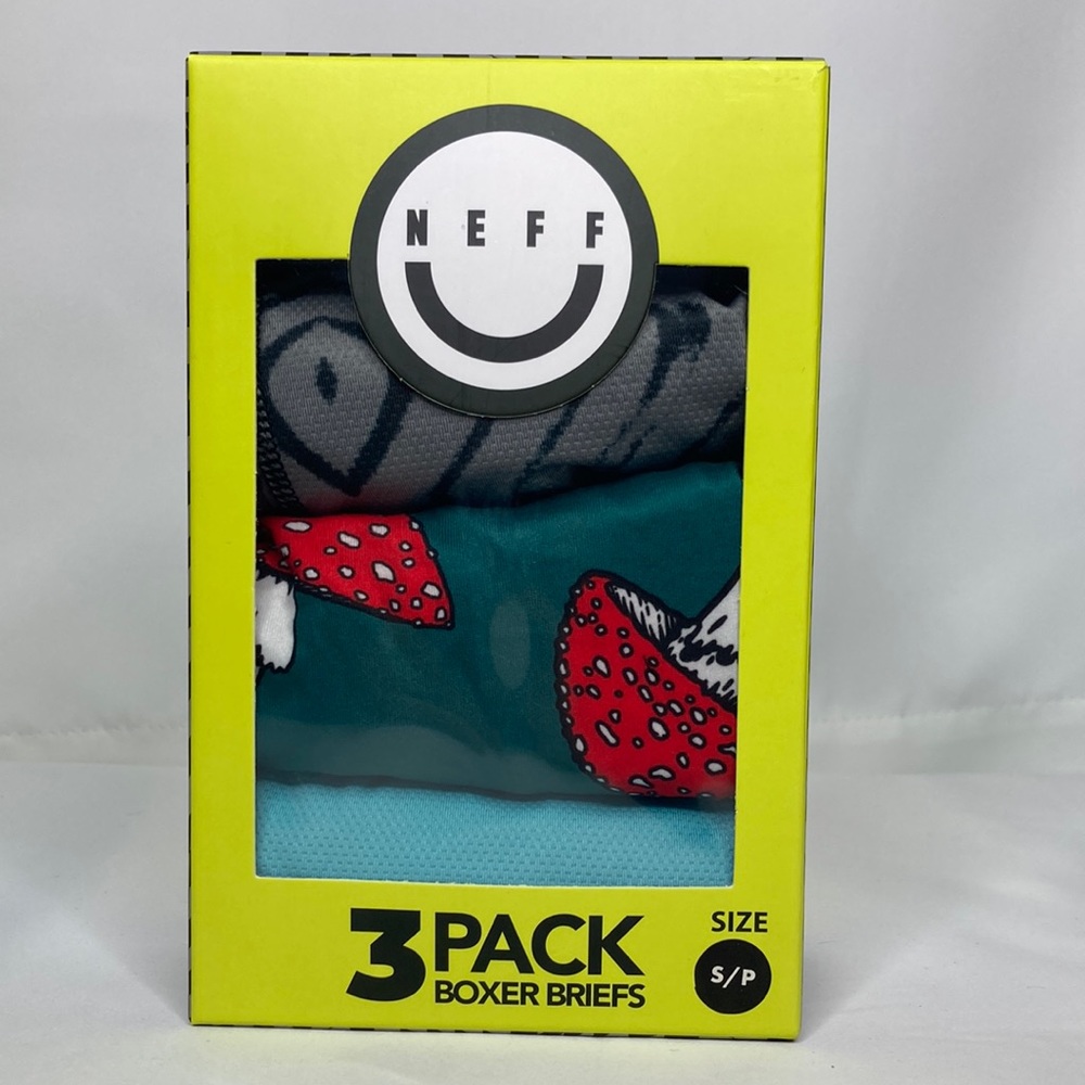 Neff Men's Boxer Briefs 3 Pack Underwear s/p